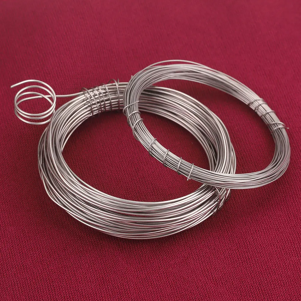 10m/roll  Stainless Steel Solid Wire for Diy Beading Wire Necklace Bracelet Earring Jewlery Making No Rusting Wholesale