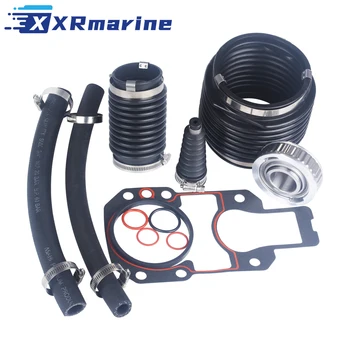 30- 803097 ערכת תיקון חותם T1 Transom עם כבל הילוכים תחתון עבור Mercruiser R, MR, Alpha One Gen 1 1983-1990 Sterndrives