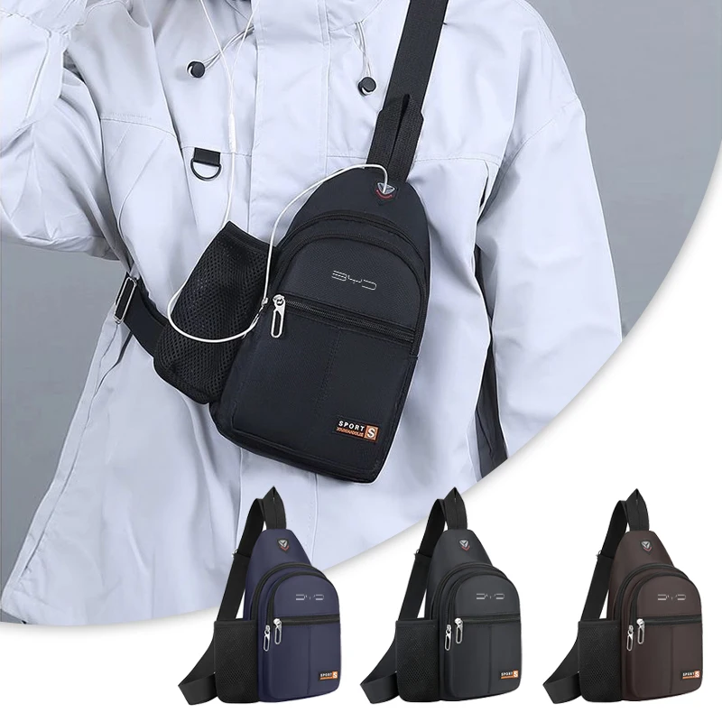 

Shoulder Bag Adjustable Crossbody Travel Bag Men Chest Bag For BYD Seal Dolphin Song Plus Yuan Max Qin Pro Han Tang Ev Accessory