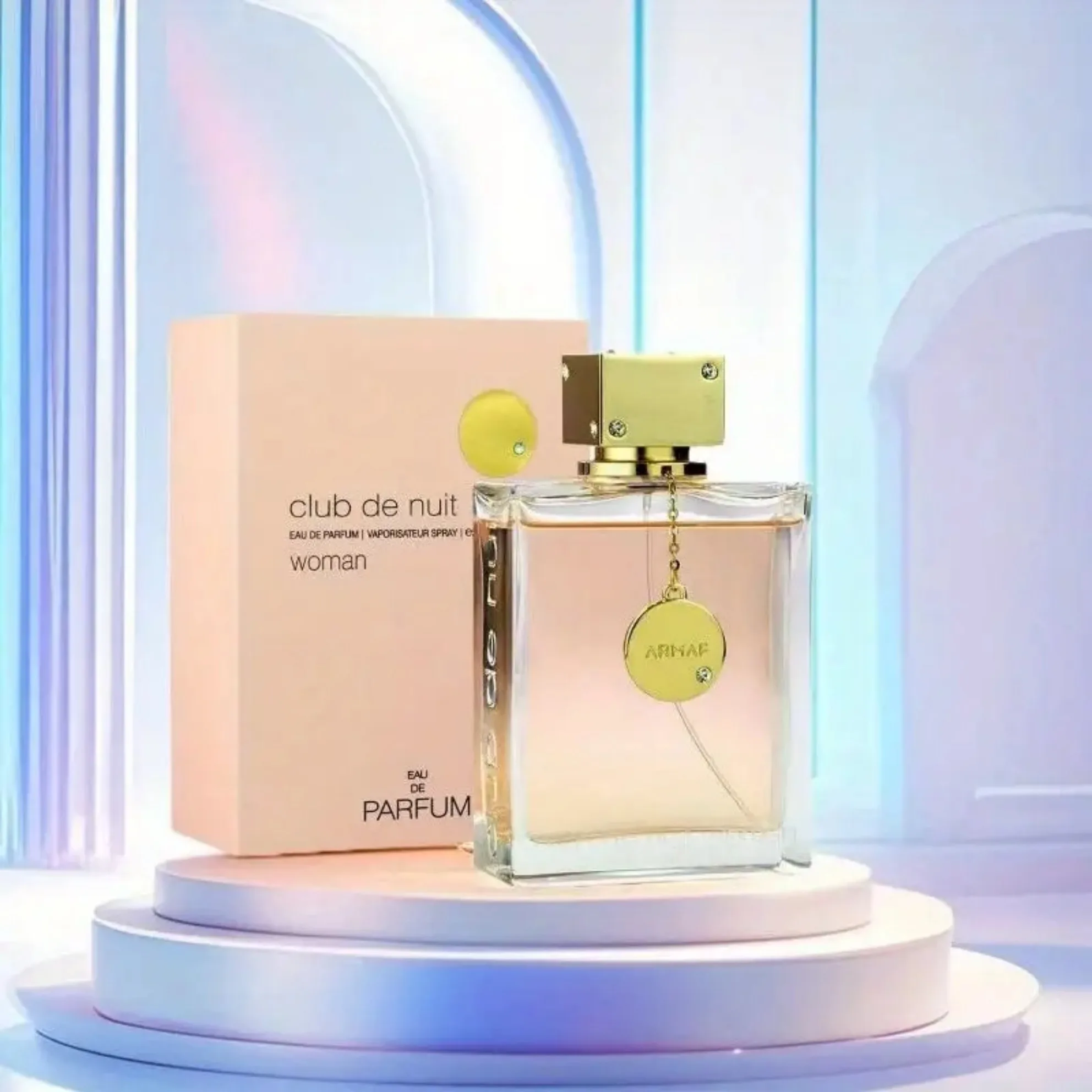 

Armaf Club de Nuit Woman Fragrance: 3.6 FL OZ EDP, Long-Lasting Soft & Fresh Aroma