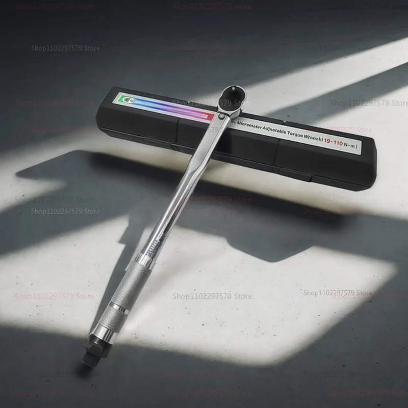 3/8 بوصة محرك انقر مفتاح العزم 19-110Nm مربع محرك اسئلة وجع إصلاح مفتاح البراغي أدوات يدوية مع صندوق أداة إصلاح