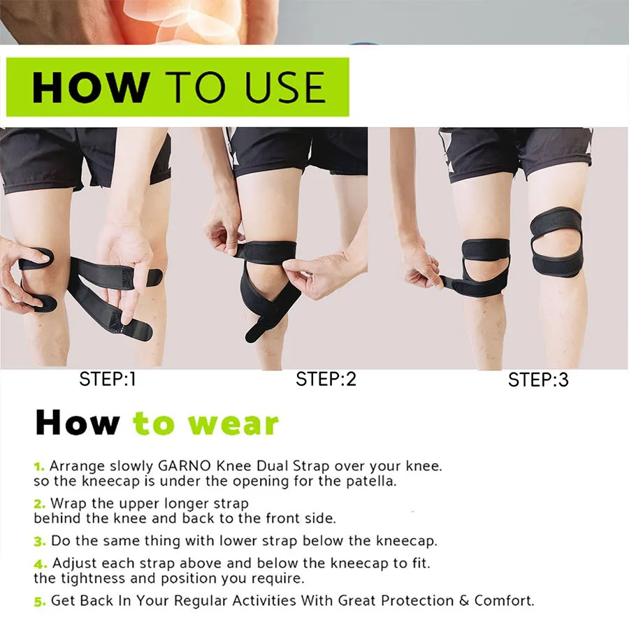 1PC Pressurized Knee Wrap Sleeve Support Bandage Pad Elastic Braces Knee Hole Kneepad Safety Basketball Tennis Cycling