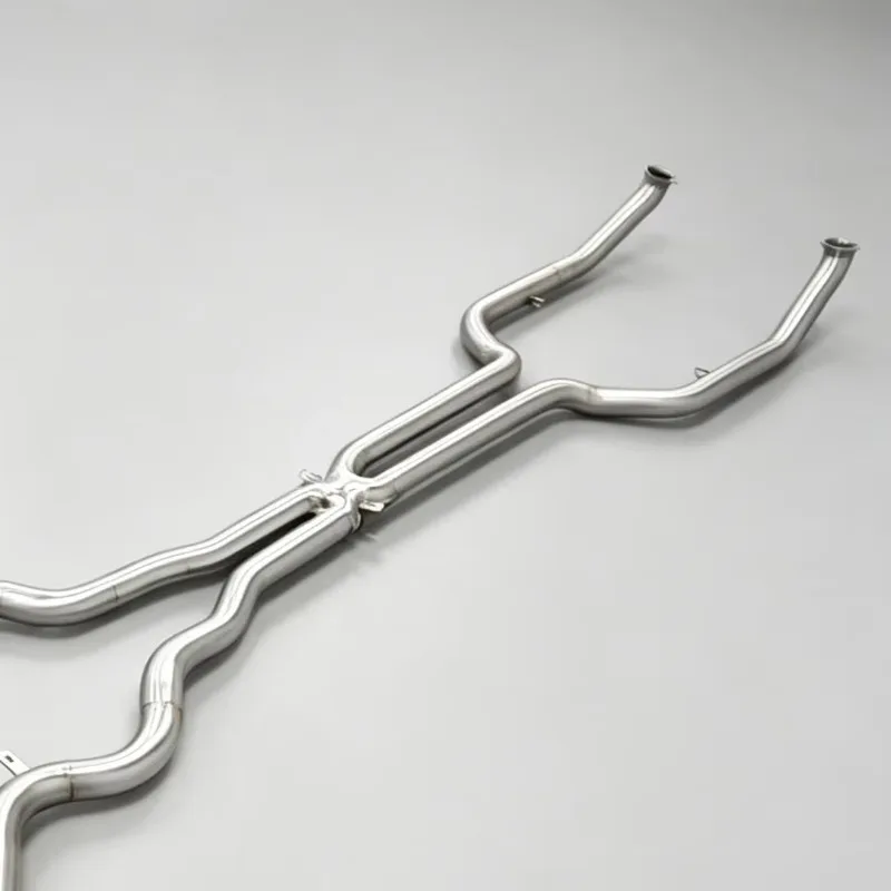 Customized Electric Valved  Exhaust with Four Tailpipes  Exhaust System