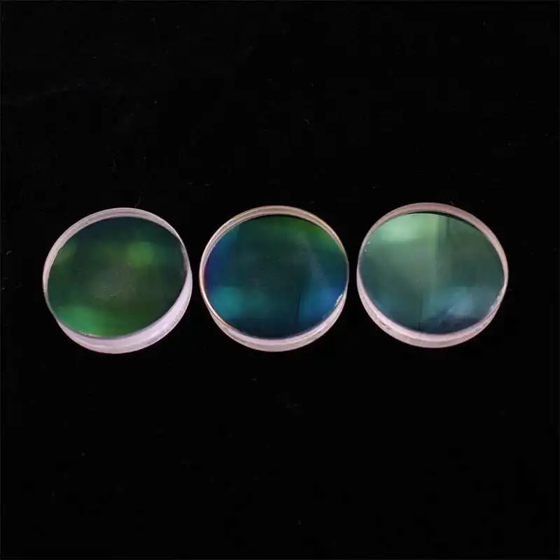Objectif en verre K9 à film vert doublement collé D34F118 pour télescope astronomique réfracteur DIY