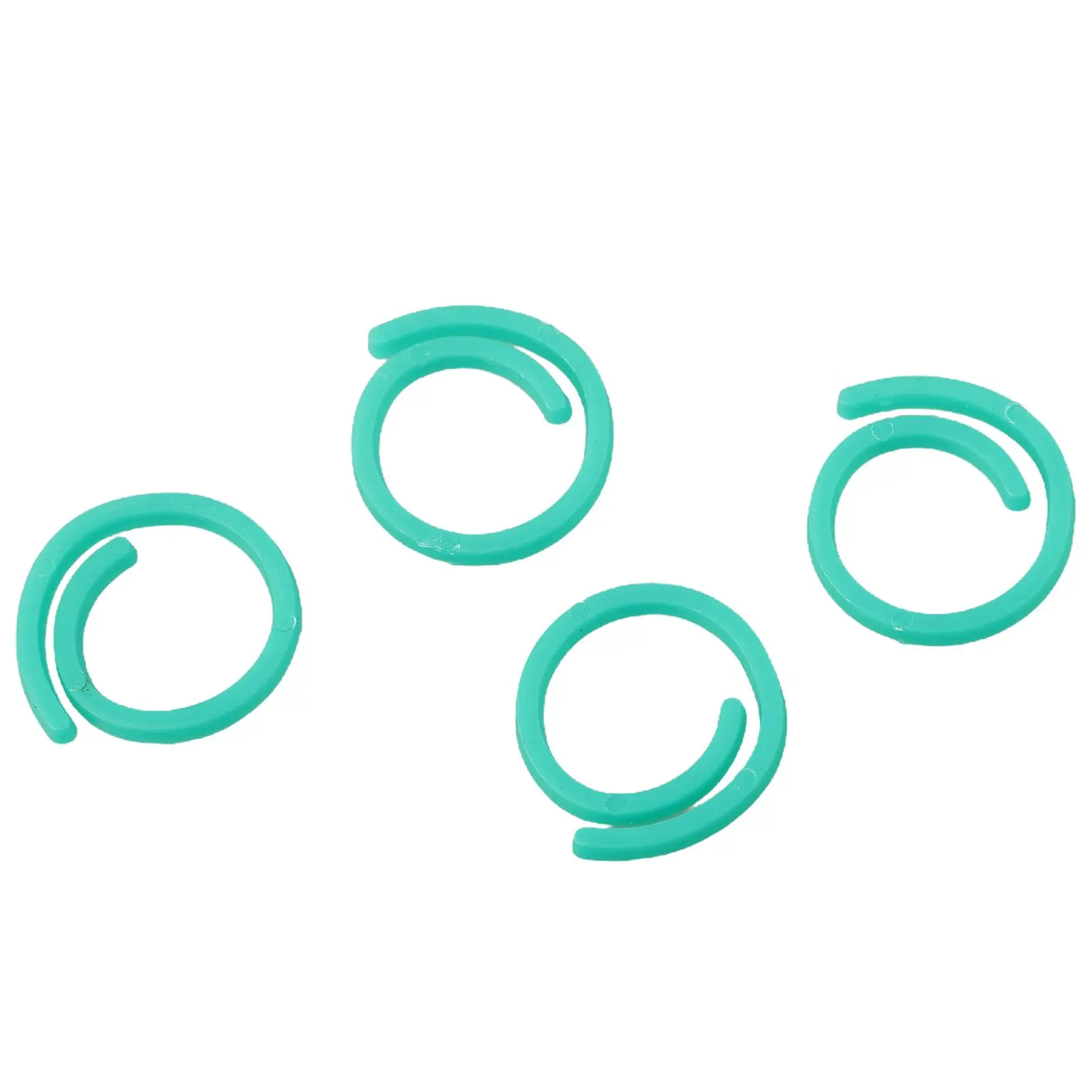 Breakage Garden Tool Plant Support Clips Spiral Buckle Ring Plastic Replacement 2.7*2.5cm Secured Specifications