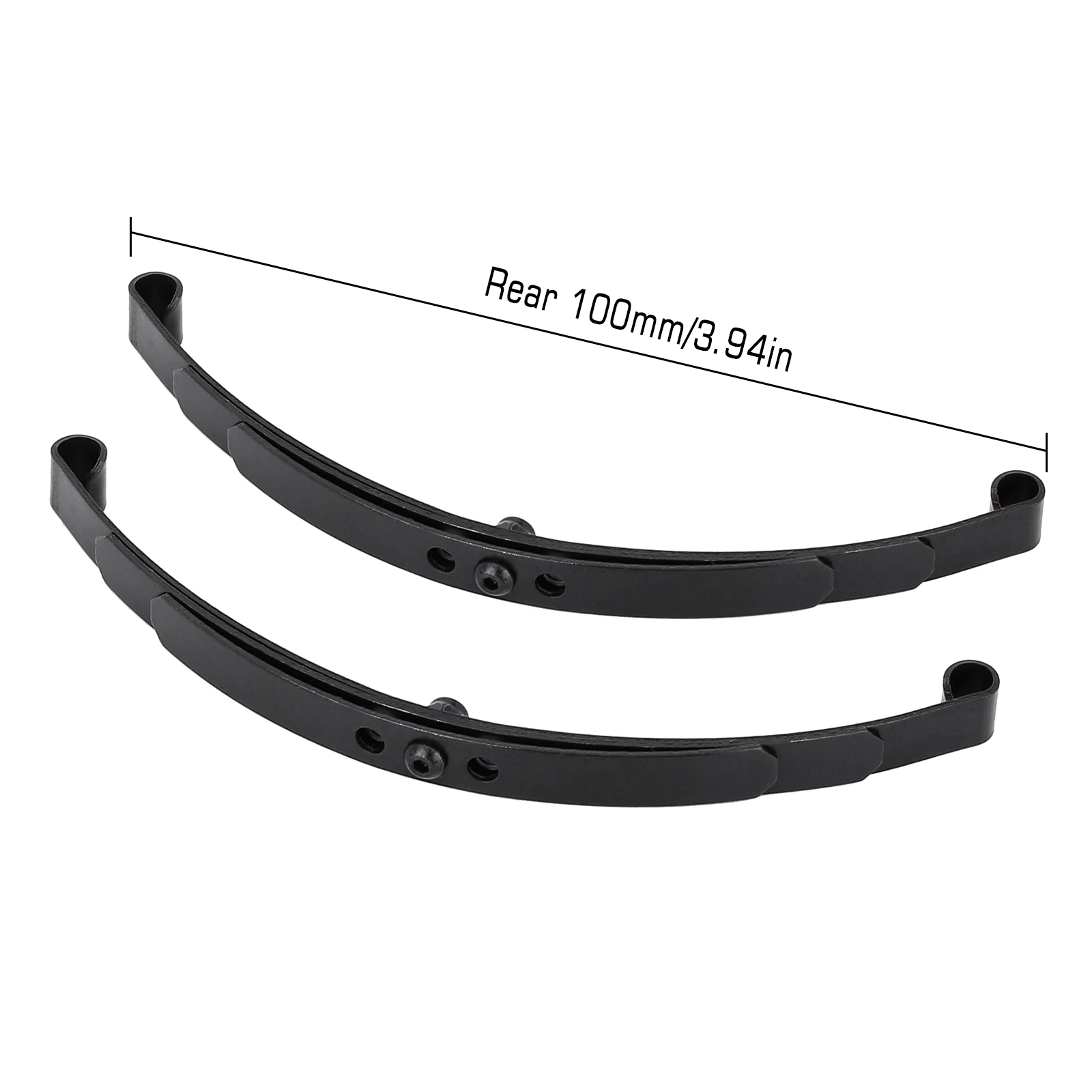 100MM RC Car Steel Front & Rear Leaf Springs for 1/14 Tamiya RC Tractor Truck Upgrade Parts