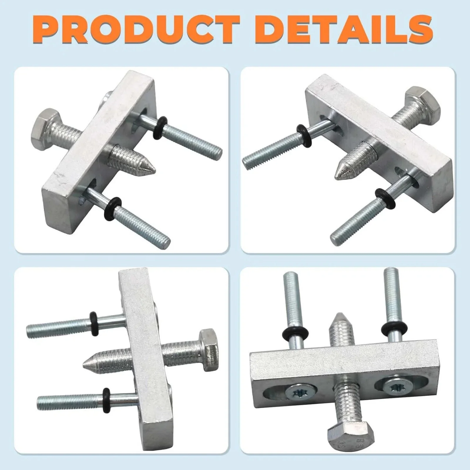 Flywheel Puller Tool 59108904504 for Stihl MS261 MS271 MS311 TS410 TS420 Chainsaw, Metal Flywheel Removal Kit with Bolts O-Ring