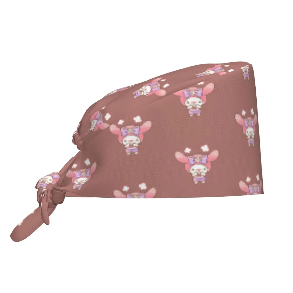 

Custom Melody Scrubs Cap Surgical Hats Men Women Pink Rabbit Operating Room Cap Operator Hats Lab Works Hat