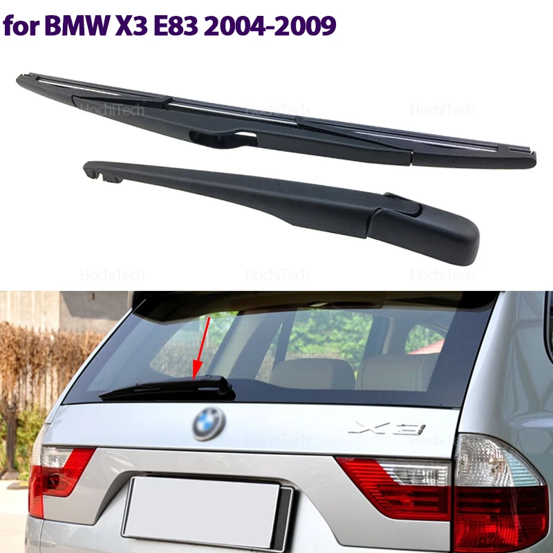 

Car Rear Window Windshield Wiper Arm & Blade Complete Replacement Set for BMW X3 E83 2004-2009 61623400708 Car Brushes