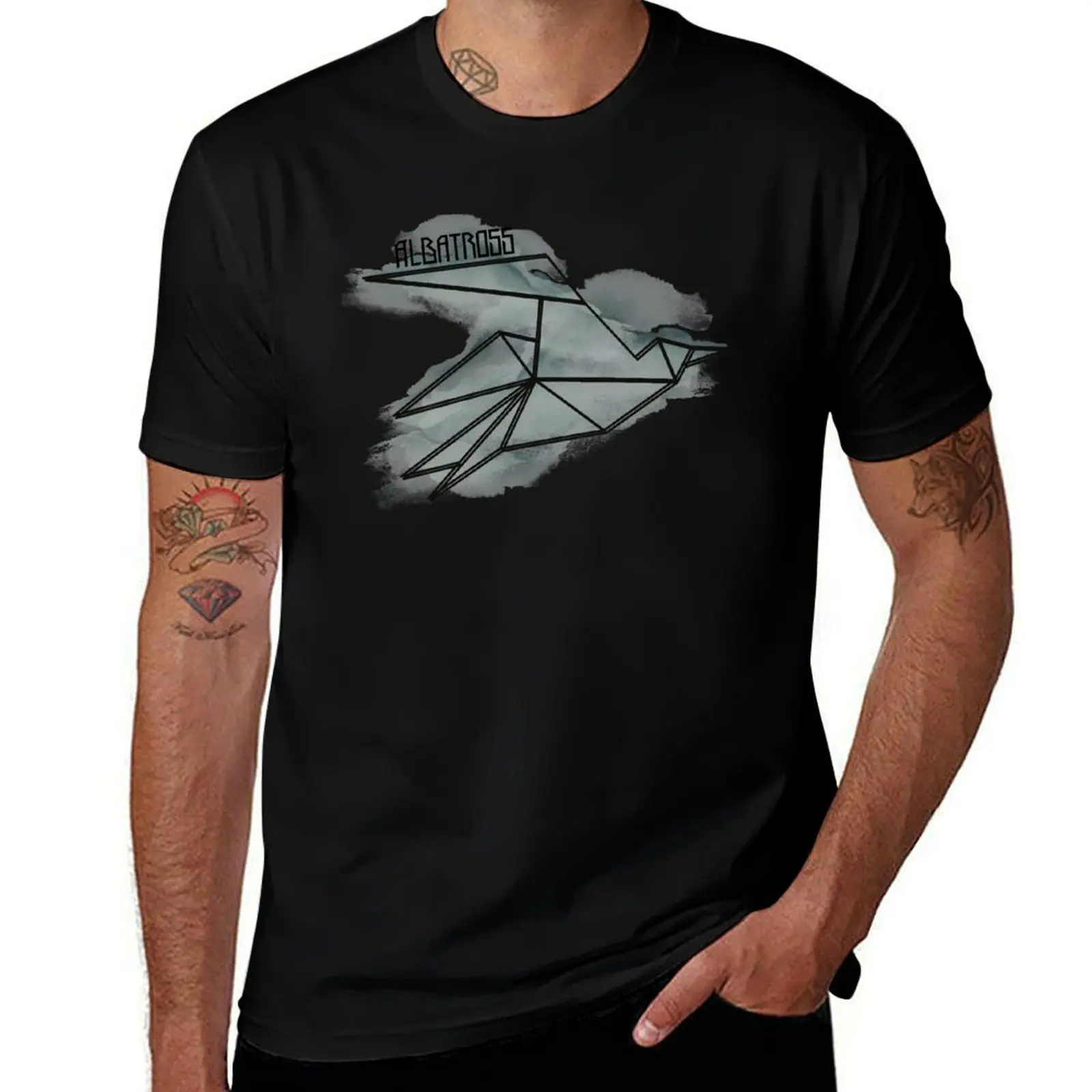 Albatross T-Shirt Dry Fit Athletic Short Sleeve Shirt T-Shirt