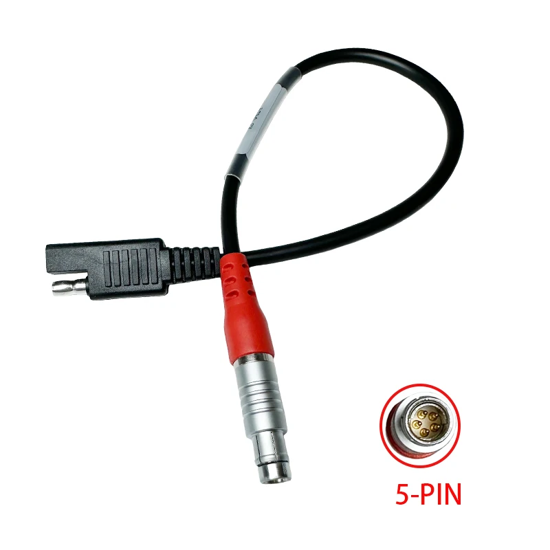 10PCS A00302 Power Cable For Top-con GR5 GPS GB500 1000 GR3 HiPer HiPer Lite Wired To SAE 2-pin Connector Survey Cable