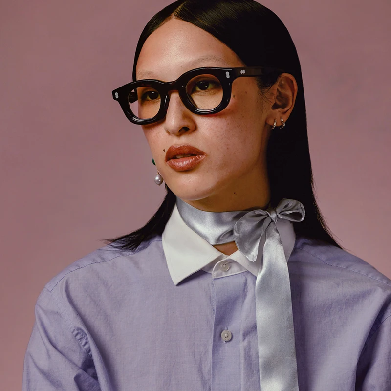 

Изысканный дизайн ручной работы, круглая толстая ацетатная оправа для очков для мужчин и женщин, оптическая близорукость, очки по рецепту, индивидуальный логотип