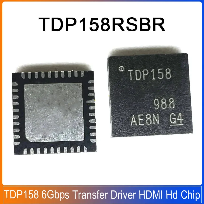 TDP158RSBR QFN40 TDP158 RSBR  XBOX level Translator TDP158 6Gbps Transfer Driver HDMI Hd Chip