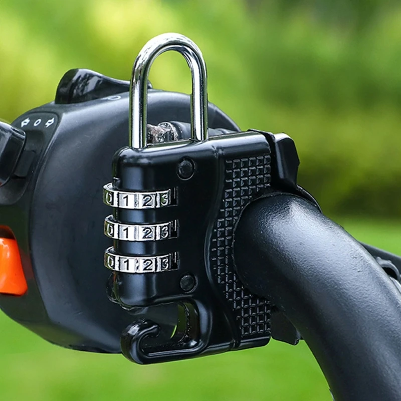 Universal Helmet Lock And Storage Hook For Motorcycles Scooters E Bikes Weather Resistant Material Space Saving Design H9EE