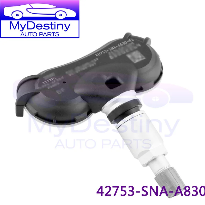 TPMS Tire Pressure Monitor Sensor for 2008-2016 Honda Civic Fit CR-Z Odyssey Element Insight 42753SNAA830M1 42753-SNA-A830