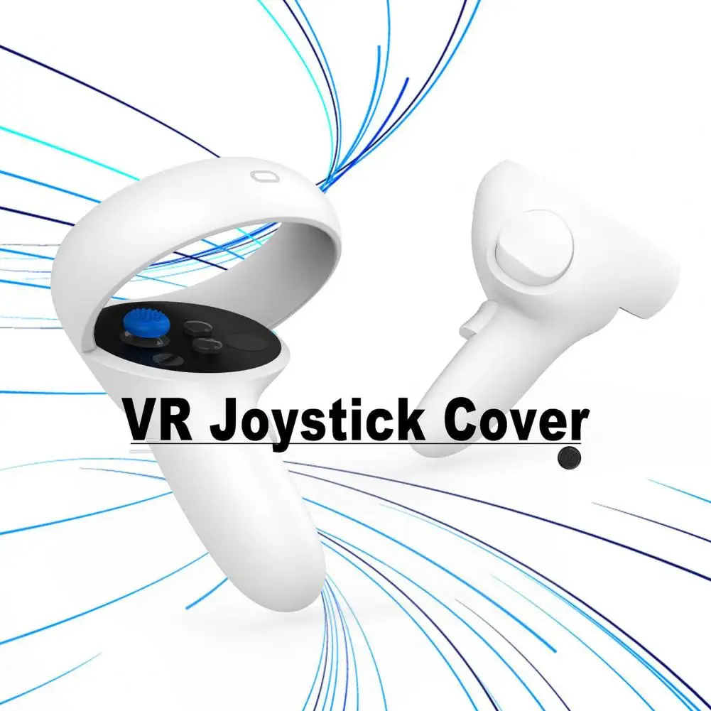 Cubierta de silicona para Joystick de juegos VR, cubierta duradera para mando de consola