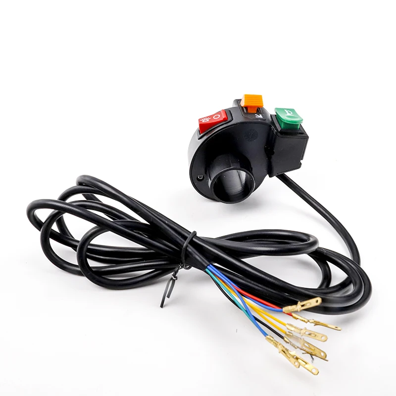 Electric Scooter Handle Switch Turn Light Horn Head Light Control Switch Three-in-one Switch Multi-function switch For Citycoco