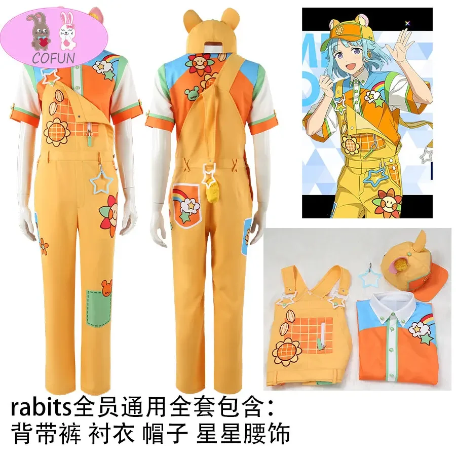 COFUN Ensemble Stars Hamtaro Rabits/Nagumo Tetora/Takamine Midori/Shinkai Kanata/Morisawa Chiaki/Shinobu Sengoku Cosplay Costume