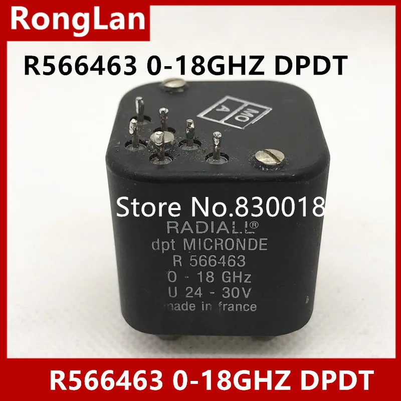 [SA] RADIALL R566463 0-18GHZ DPDT RF coaxial switch 24-30V SMA