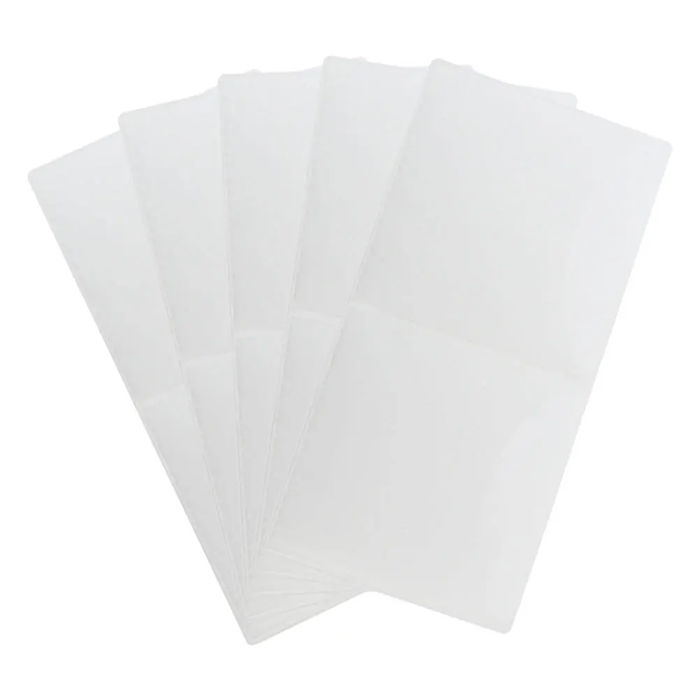 

5Pcs Static Cling Window Film Clear Stickers for Windshield Car Inspection Sticker Holder Anti-Scratch Reusable Parking Permit