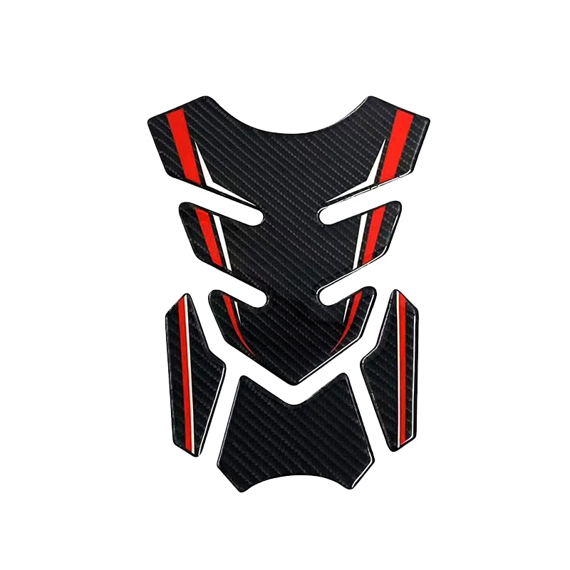 

For Ducati Monster 696 796 821 1100 1200 Diavel 3D Carbon-look Motorcycle Gas Cap Sticker Tank Pad Protector