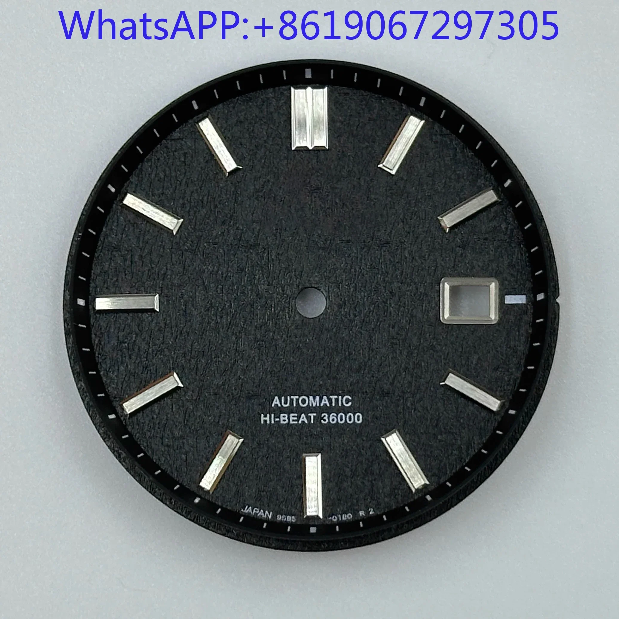 

2025 NEW 33mm Creative Wave Tree Texture Watch Dial Suitable for NH35 Movement Double Markers Original Mod Part Accessories