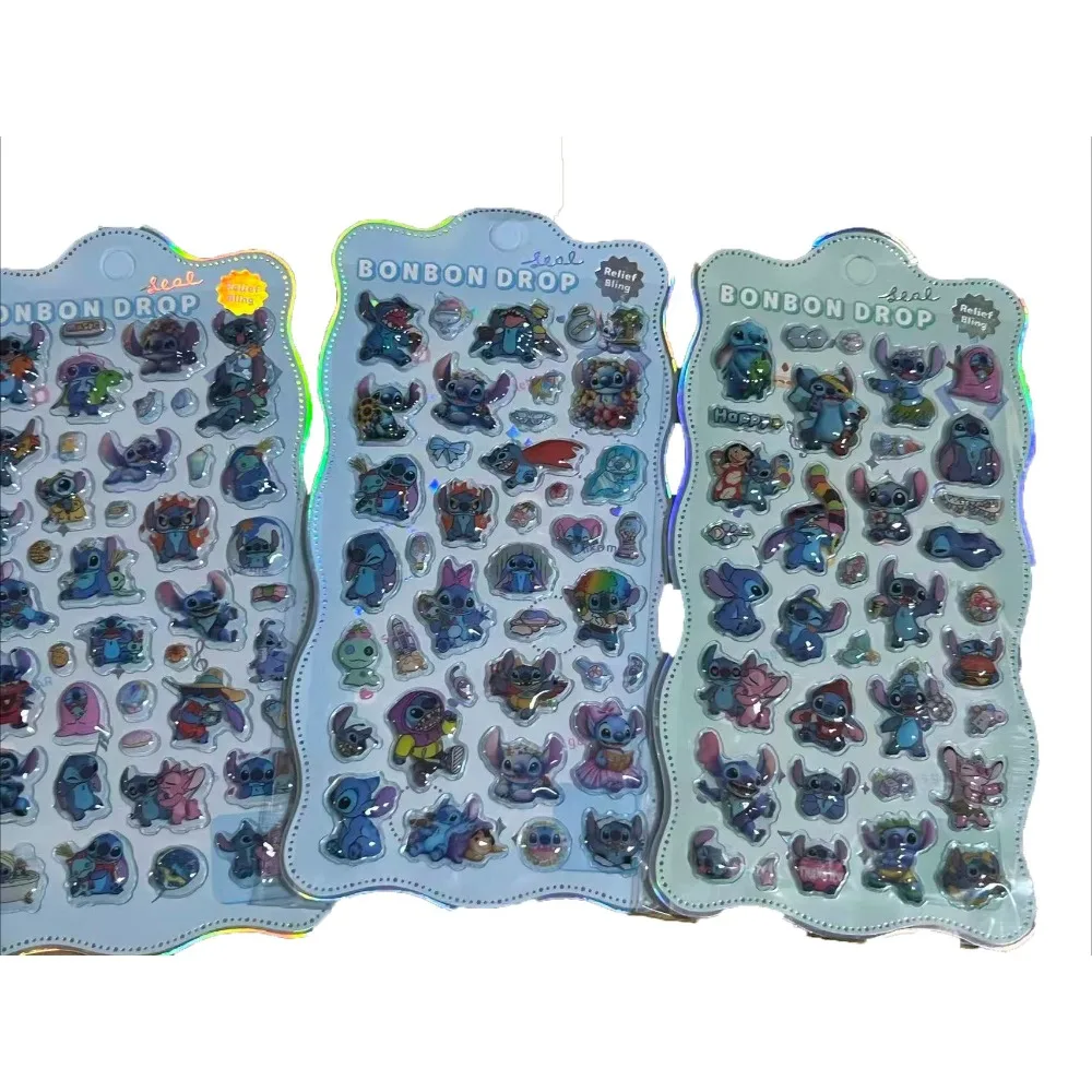 3D Relief Stickers …