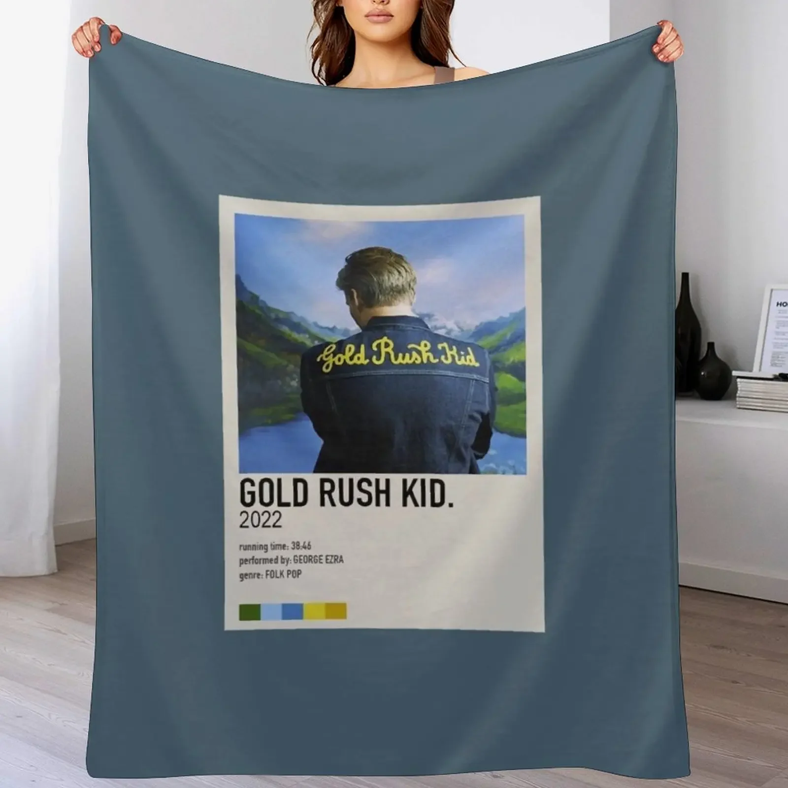 

George Ezra Throw Blanket Modern Design Soft Blanket for Home Decor