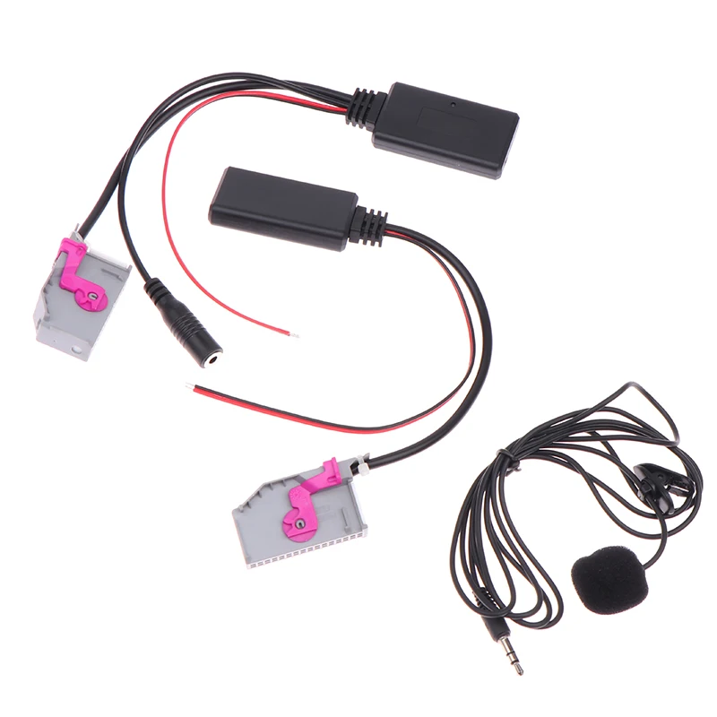 Rns-e Bluetooth AUX Adapter Musik MP3 Aux-IN Kabel Mikrofon Freisprecheinrichtung Für A3 A4 A8 TT R8 RNS-E 32Pin