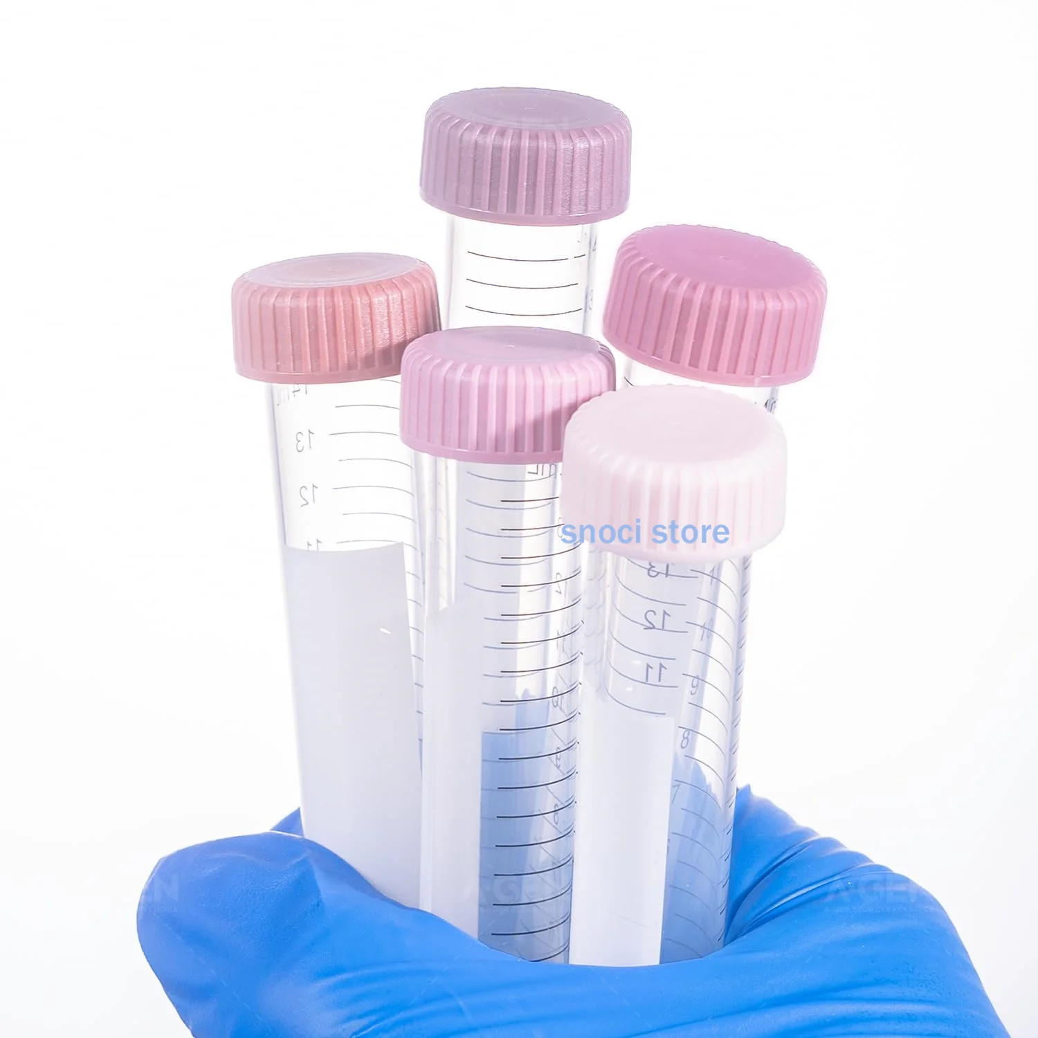 15-ml-Zentrifugenröhrchen mit Schraubverschluss, PP der Güteklasse USP VI, max. RCF 12000 x g, steril, DNase/RNase-frei, nicht pyrogend, autoklavierbar – Detail 4