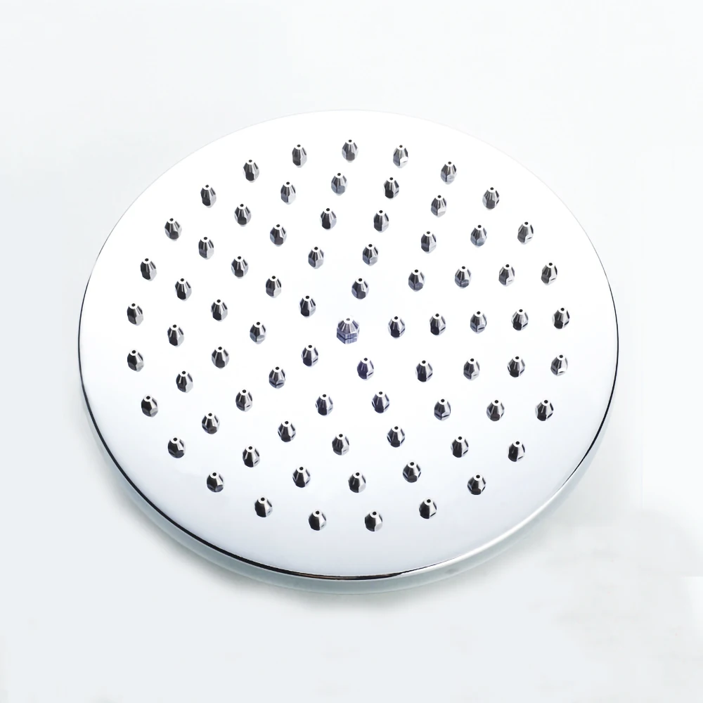 L17175 Luxury Steel and Brass Material Silver Color 4 Inch to 8 Inch Round  Top Rain Shower Head