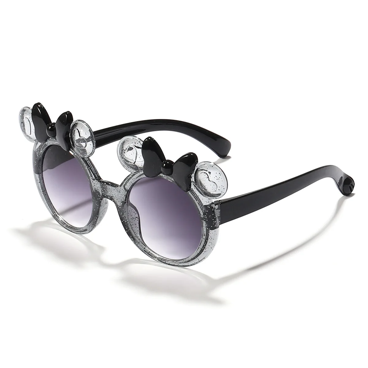 2025 Cartoon Cute Photo Concave Shaped Glasses Children's Bow Candy Colored Sunglasses For Girls, Trendy Sunglasses, image 2