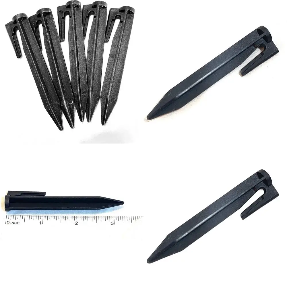 

EMBerg (500 Count) Plastic Boundary Wire Stakes Lawn Pegs Landscape Staples for Robomow Mower, Automower, Worx Landroid, Pet Fen