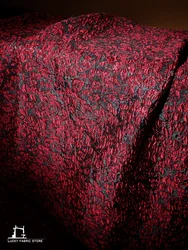 Mottled three-dimensional embossed texture jacquard fabric, handmade DIY homemade bag dress, clothing designer fabric