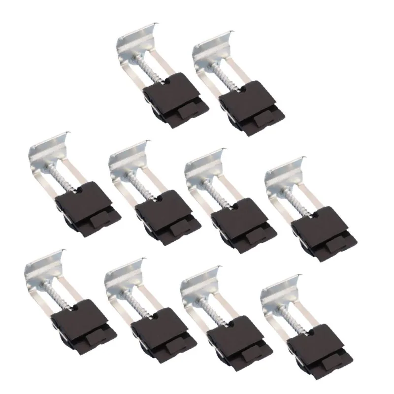 10pcs Kitchen Sink Fixing Clips Clamps Installation Repair Parts  Fixing Brackets Undermount