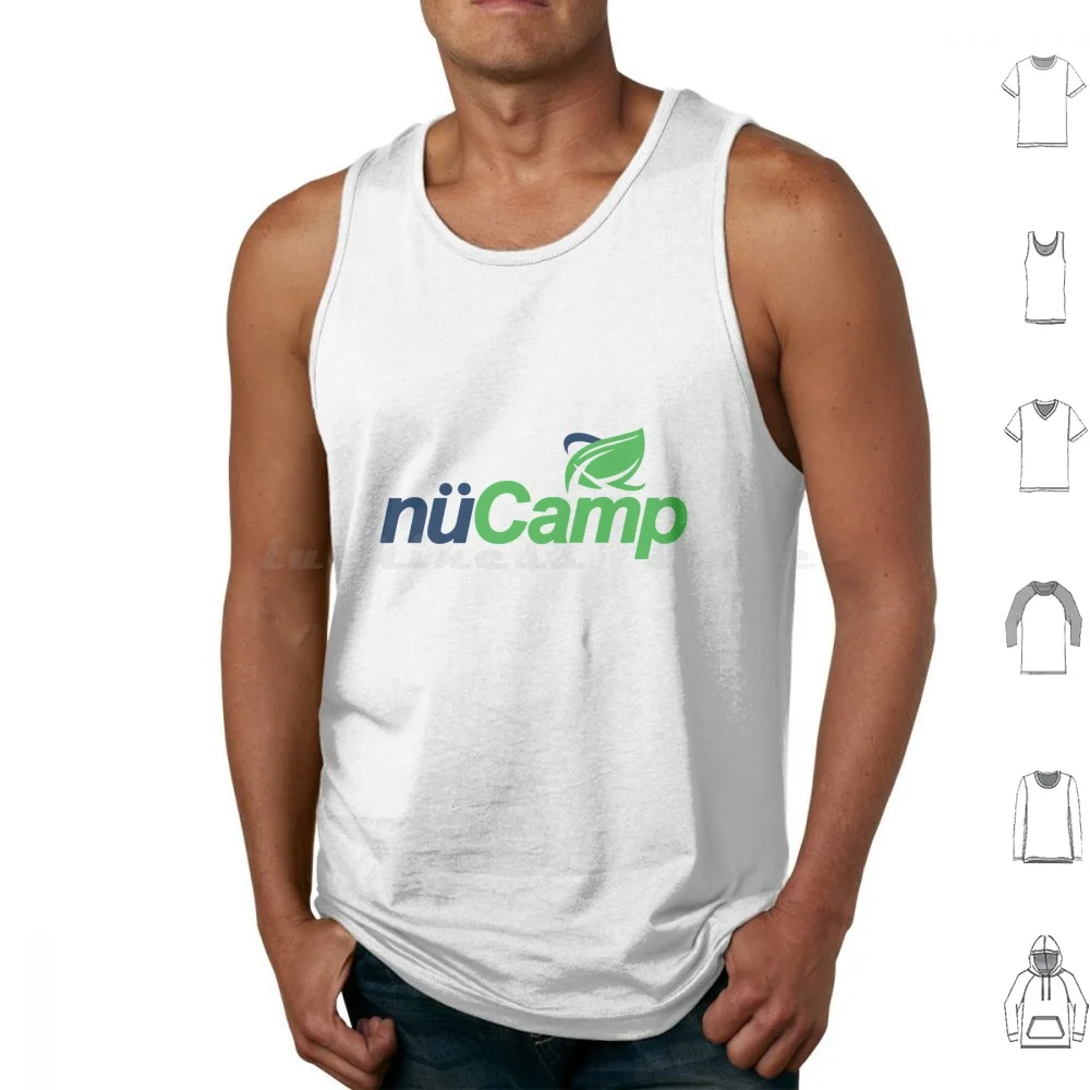 Nucamp Tab Teardrop Tank Tops Print Cotton Winnebago Travel Trailers Travel Trailers Caravan Trailer Tab Teardrop