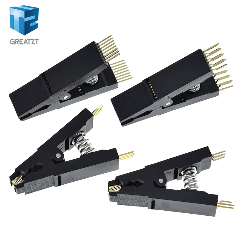 Programmer Testing Clip SOP8 SOP16 SOP SOIC 8 SOIC 16 SOIC8 SOIC16 SOIC8 DIP16 DIP 8 Pin DIP 16 Pin IC Test Clamp Without Cable