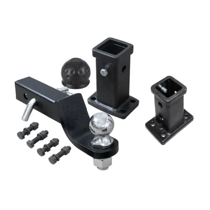 RV Yacht Trailer Hitch Ball Mount Vehicle Towing Modified Parts with Free Ball Cover Connector