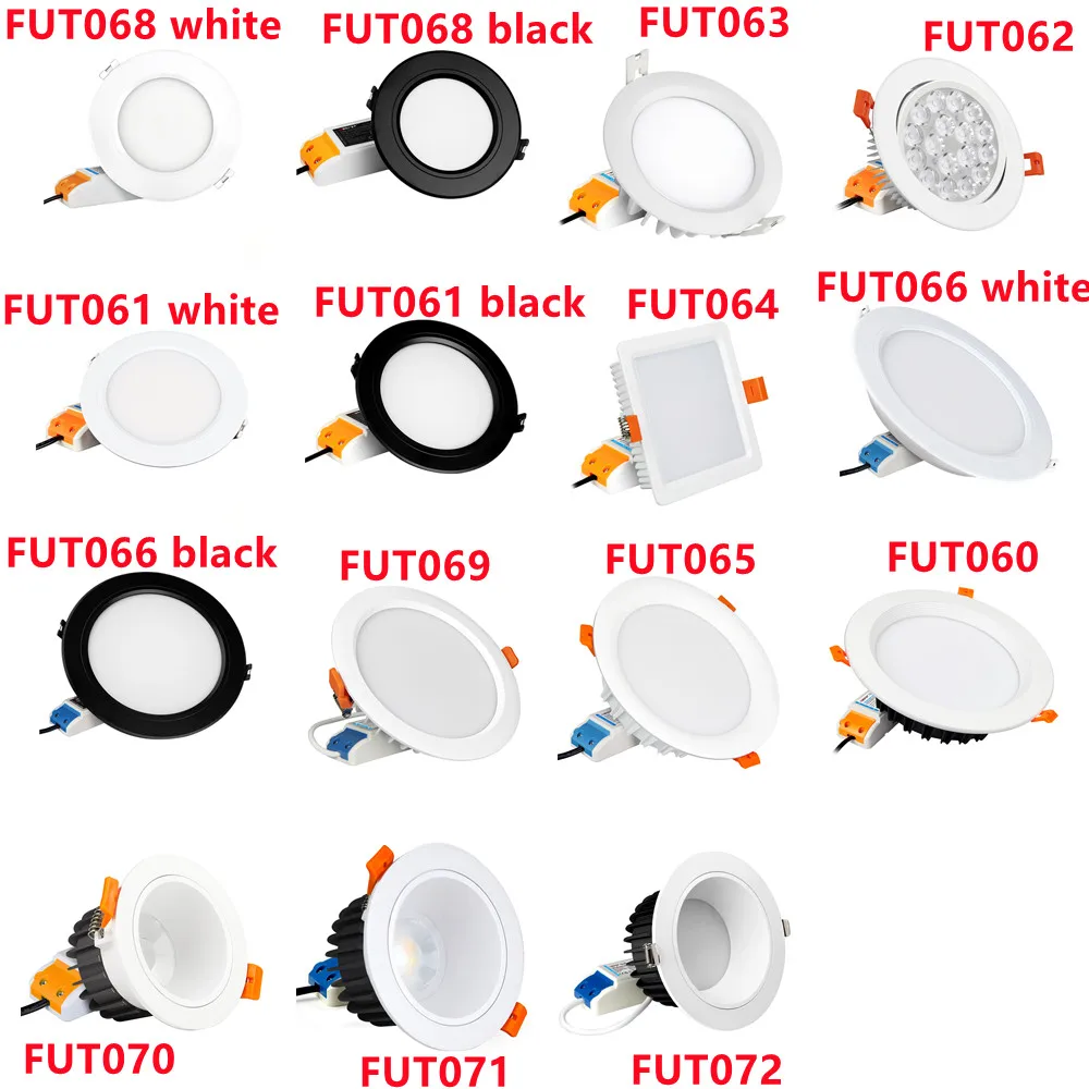 Miboxer RGB + CCT LED Downlight 6W 9W 12W 15W 18W 25W 2.4G Wifi RF pilot 16 milionów jasnościCCT regulowany reflektor