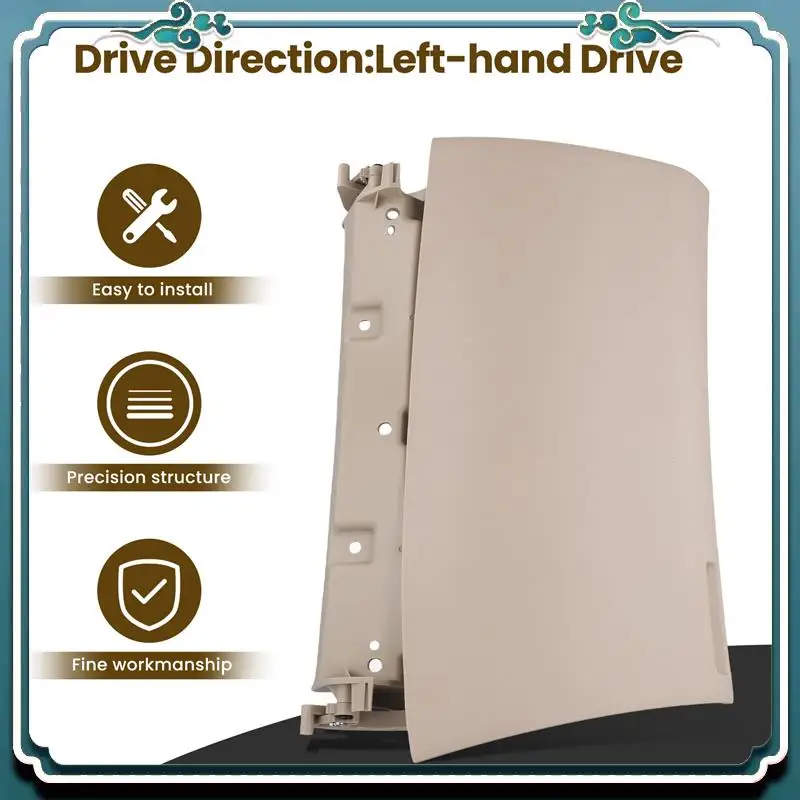 ABTU-Car الركاب Storagebox غطاء لوحة البيج 55440-0K040 LHD لتويوتا إنوفا 06-15 داش صندوق القفازات اللوحة العلوية 554400K040