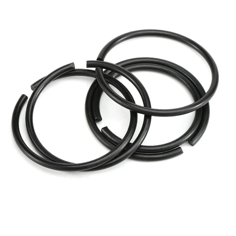 M4-M140 GB895.2 Steel Wire Shaft Clamp With Snap Ring 70 Manganese Steel Round Wire Snap Spring External Card C Type Snap Ring