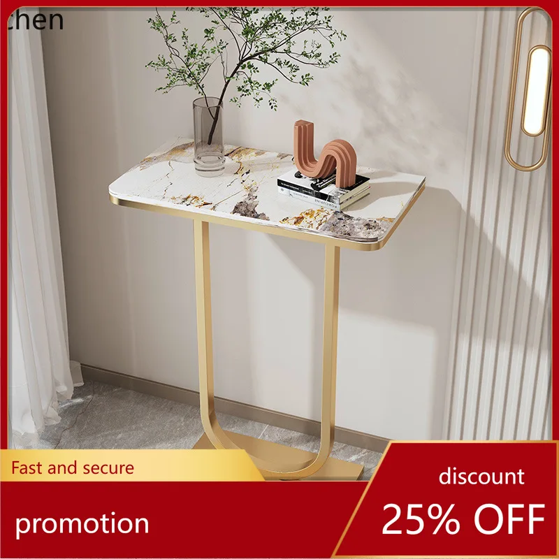 

CZ Flower Stand with Rock Panel for Living Room, Home Use, Floor-standing Flower Rack, High-end Simple Iron Flower Pot Stand