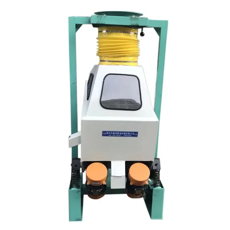 Suction specific gravity stone removal machine Rice beans sesame stone selection machine grain cleaning machine