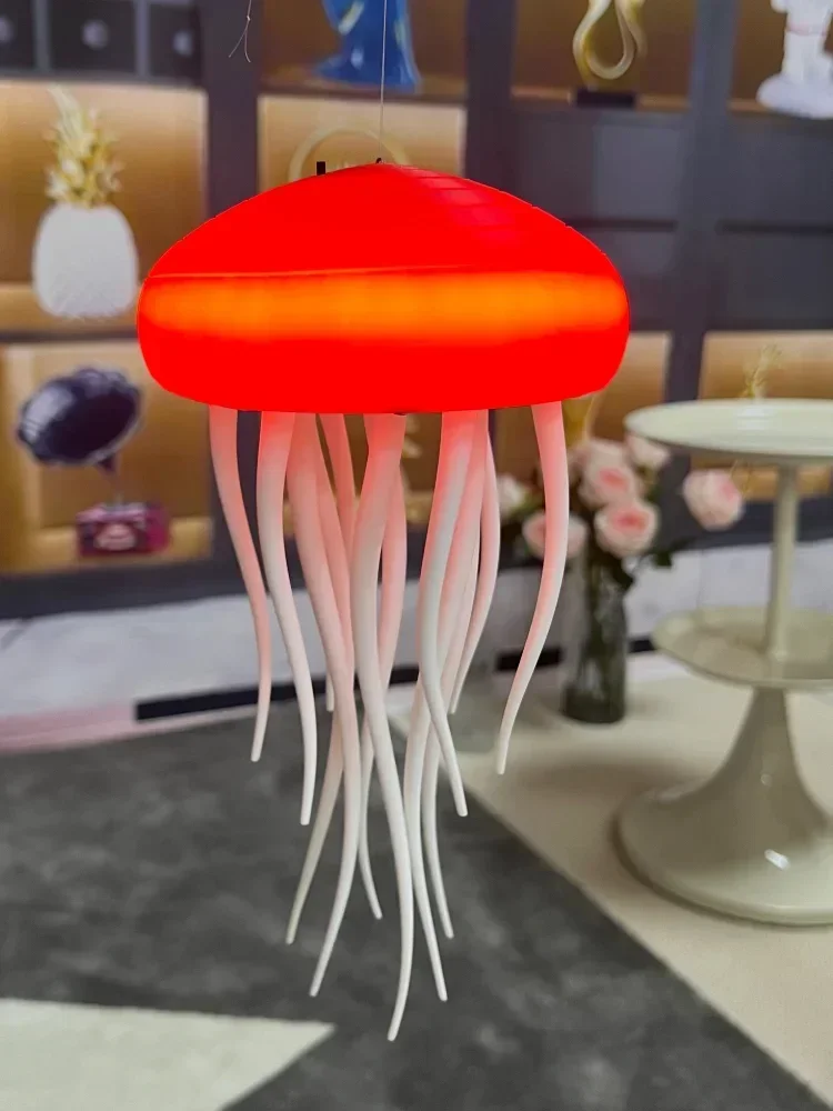 Pull Flow Artifact Jellyfish Lamp Suspension Jellyfish Lamp Live Broadcast Props Floating Jellyfish Lamp Stay Artifact