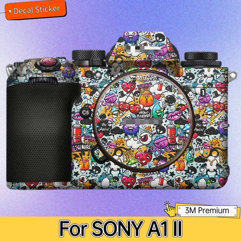 For SONY A1 II Camera Sticker Protective Skin Decal Vinyl Wrap Film Anti-Scratch Protector Coat A1M2 Alpha1 II