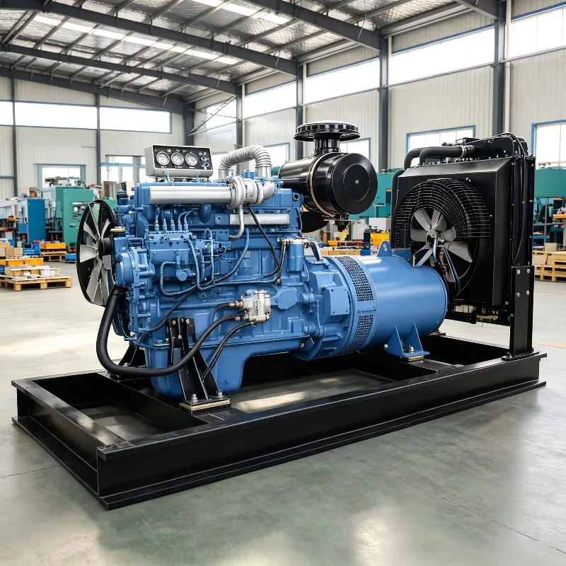 Three Phase Diesel Generator Set 100kW 125kVA Silent Genset 380V for Commercial Industrial Power Supply Use Site