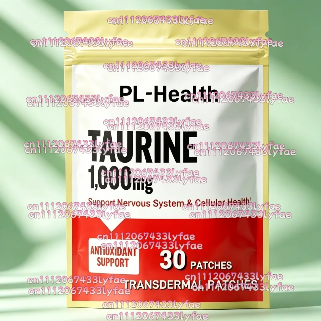 30 Patches Taurine Transdermal Patches Antioxidant To Support Nervous System and Cellular Health