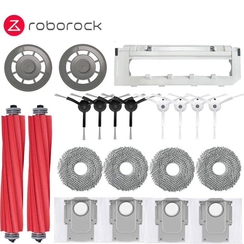 Roborock Q Revo / P10 A7400RR Robot Vacuums Cleaner Accessory Main Side Brush Hepa Filter Mop Cloths Dust Bag Spare Part 