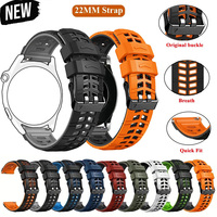 22mm Silicone Band For Xiaomi Mi Watch Color 2 Strap Smartwatch Bracelet For Mi Watch S1 Active Pro S2 42 46mm Wristband Correa
