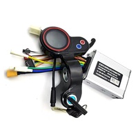 jx-100 Throttle Display Meter with key switch 48V 18A Controller For EVERCROSS H5 Electric Scooter Replacment Part